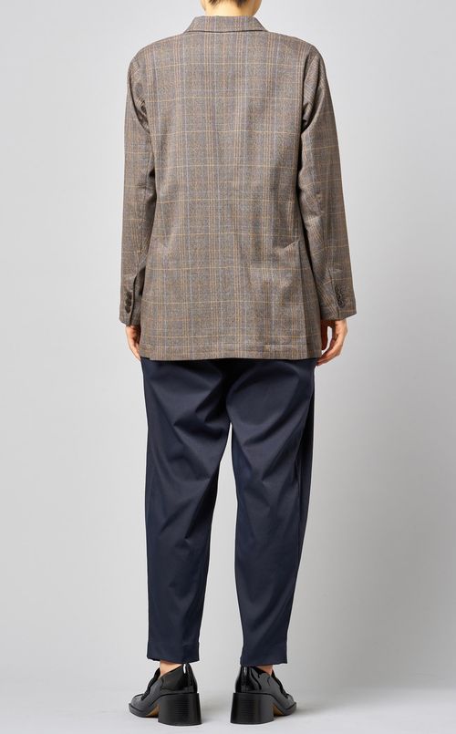 グレンチェックストレッチジャケット