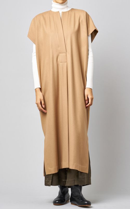 サテンワイドイージーパンツ