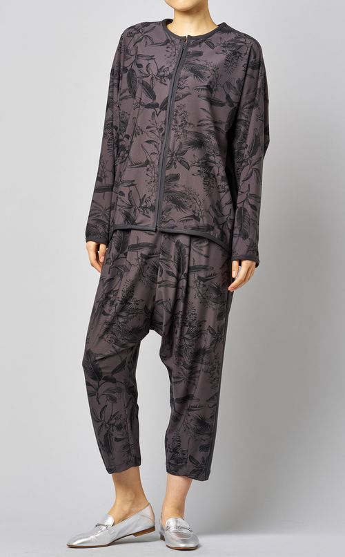 タックボリュームサルエルパンツ