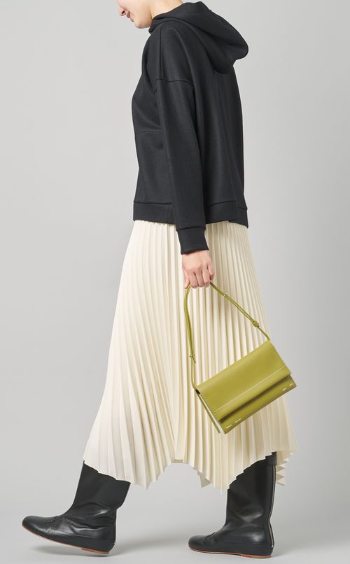 スモールアコーディオンフラップバッグ