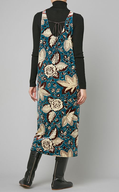 ブライトベロアタンクワンピース