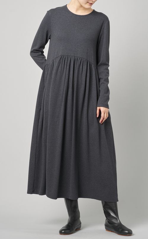 フレアジャージーワンピース