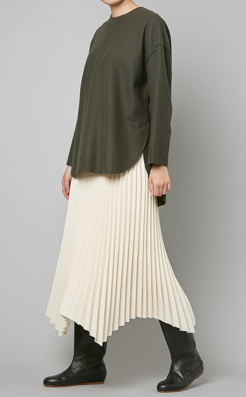 プリーツイージースカート