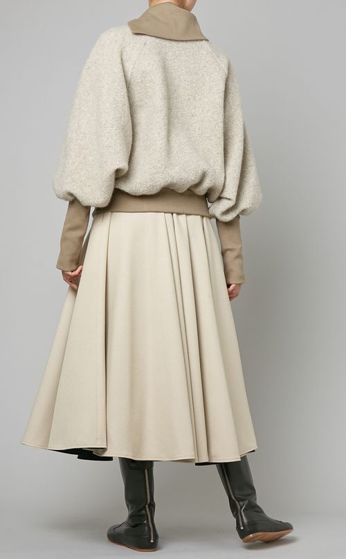 タートルネックボアプルオーバー