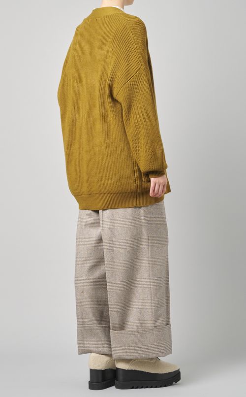 ウールニットカーディガン