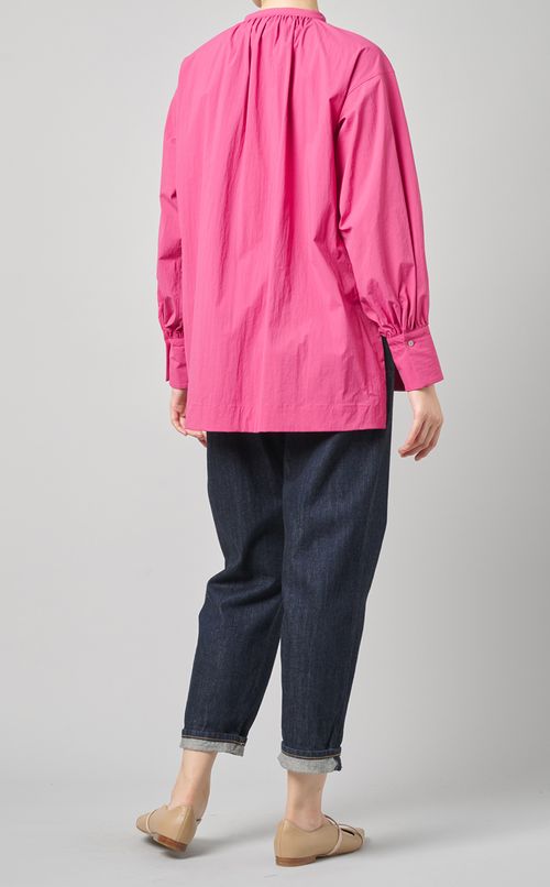 ボウタイギャザーシャツ