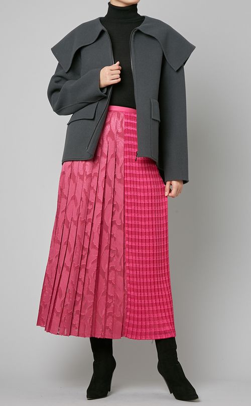 ウールビッグカラーブルゾン