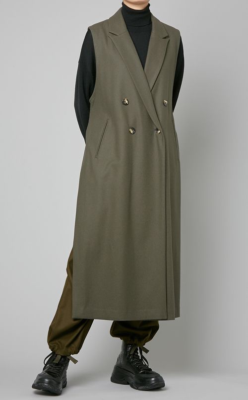 ウールタートルネックニットプルオーバー