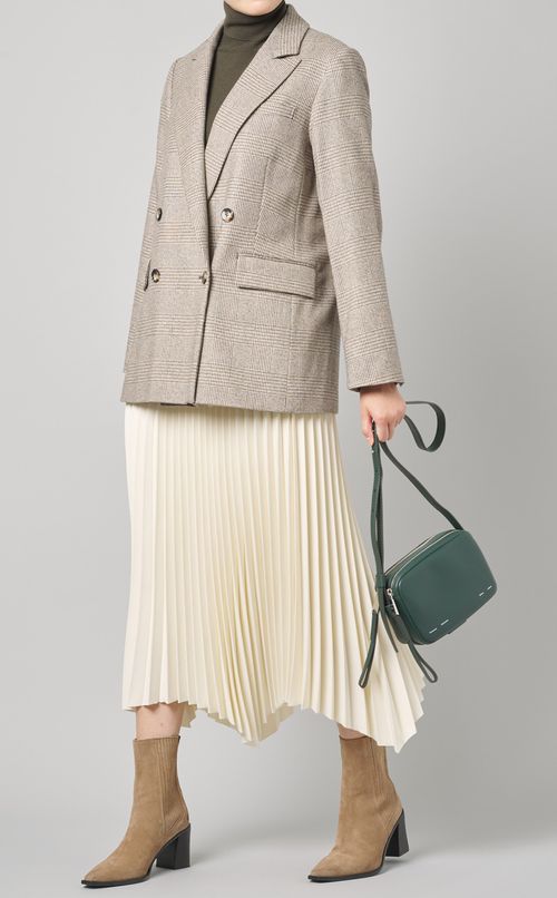 ウールタートルネックニットプルオーバー