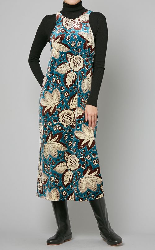 ブライトベロアタンクワンピース