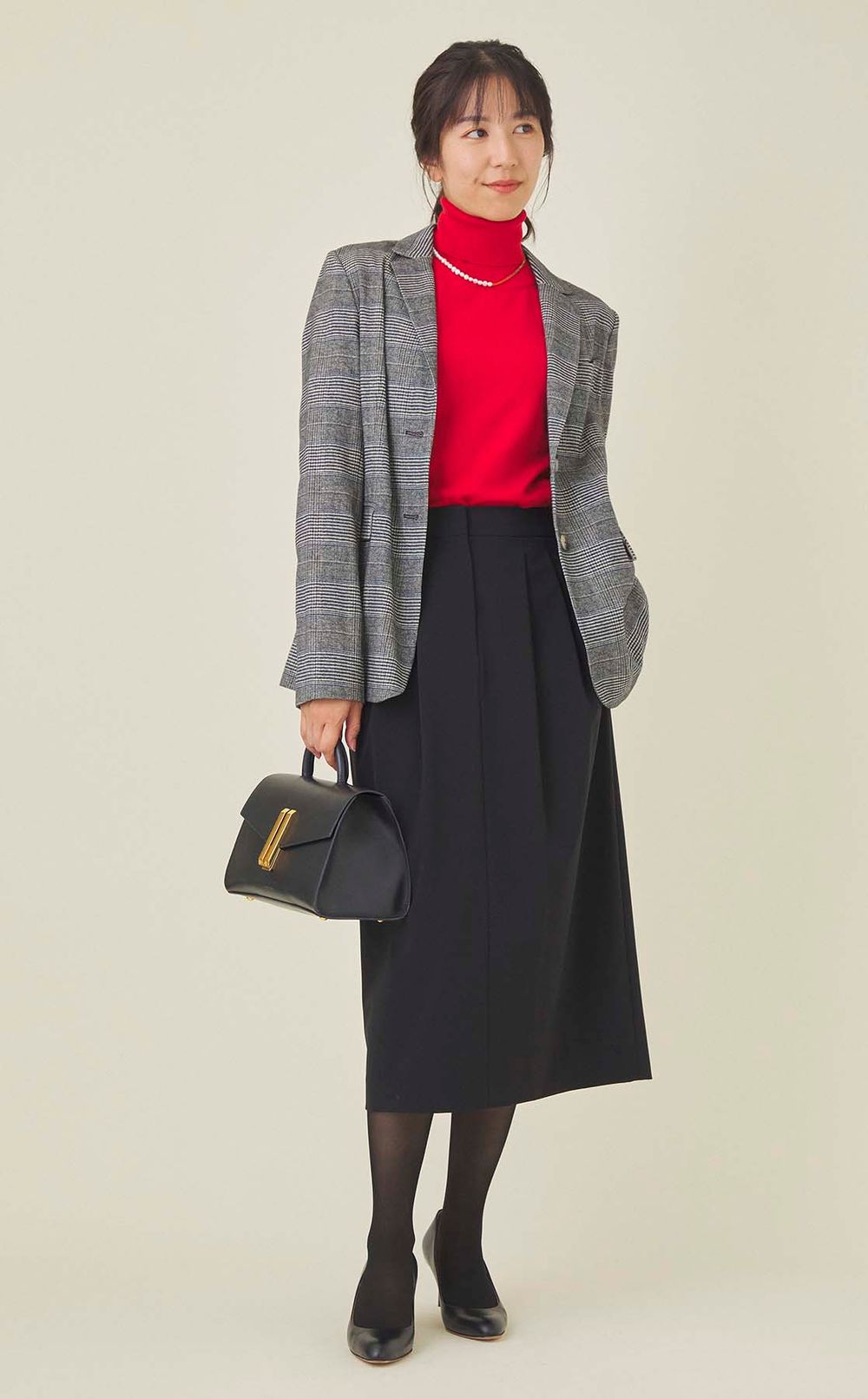 Parisレザーハンドバッグ