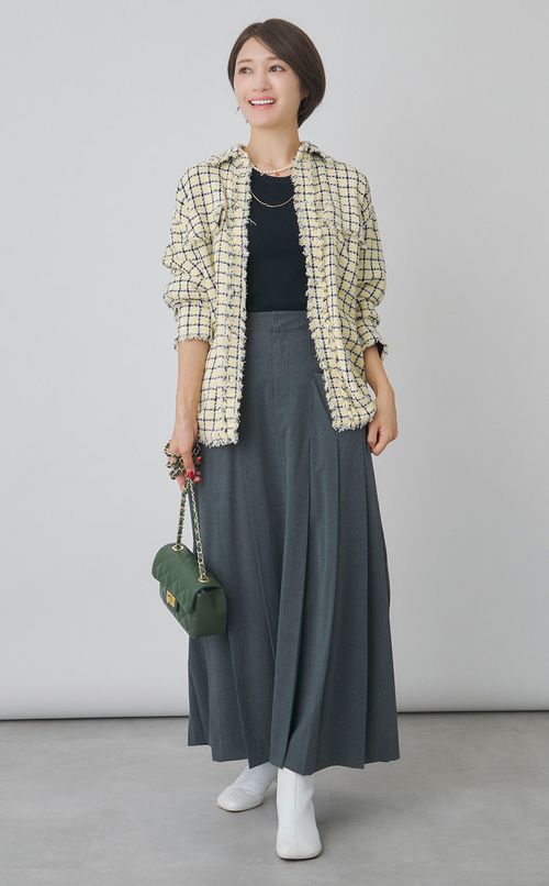 キルティングレザーミニチェーンバッグ