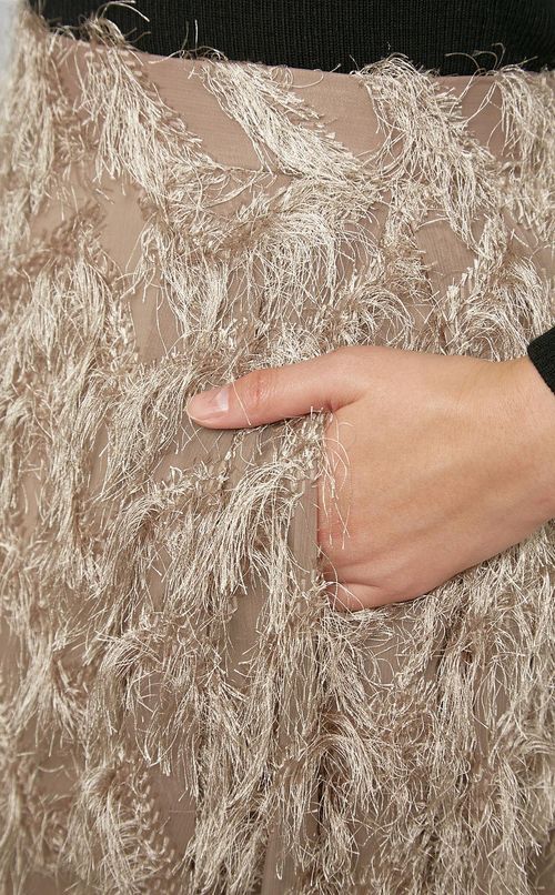 フレアフリンジパンツ