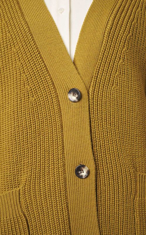 ウールニットカーディガン