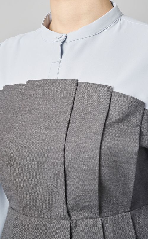 ビスチェドッキングブラウス