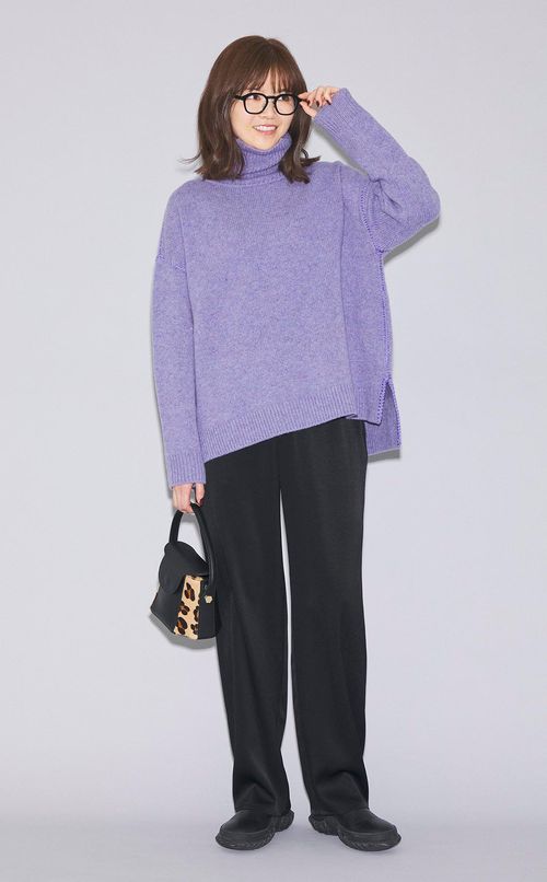 レオパードハンドバッグ