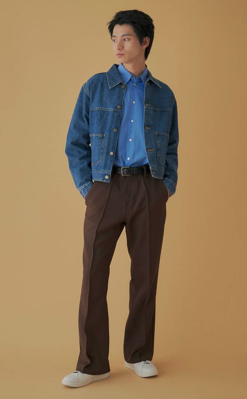 トーマスメイソンレイヤードシャツ