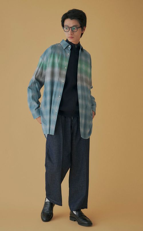 ニットフルジップカーディガン