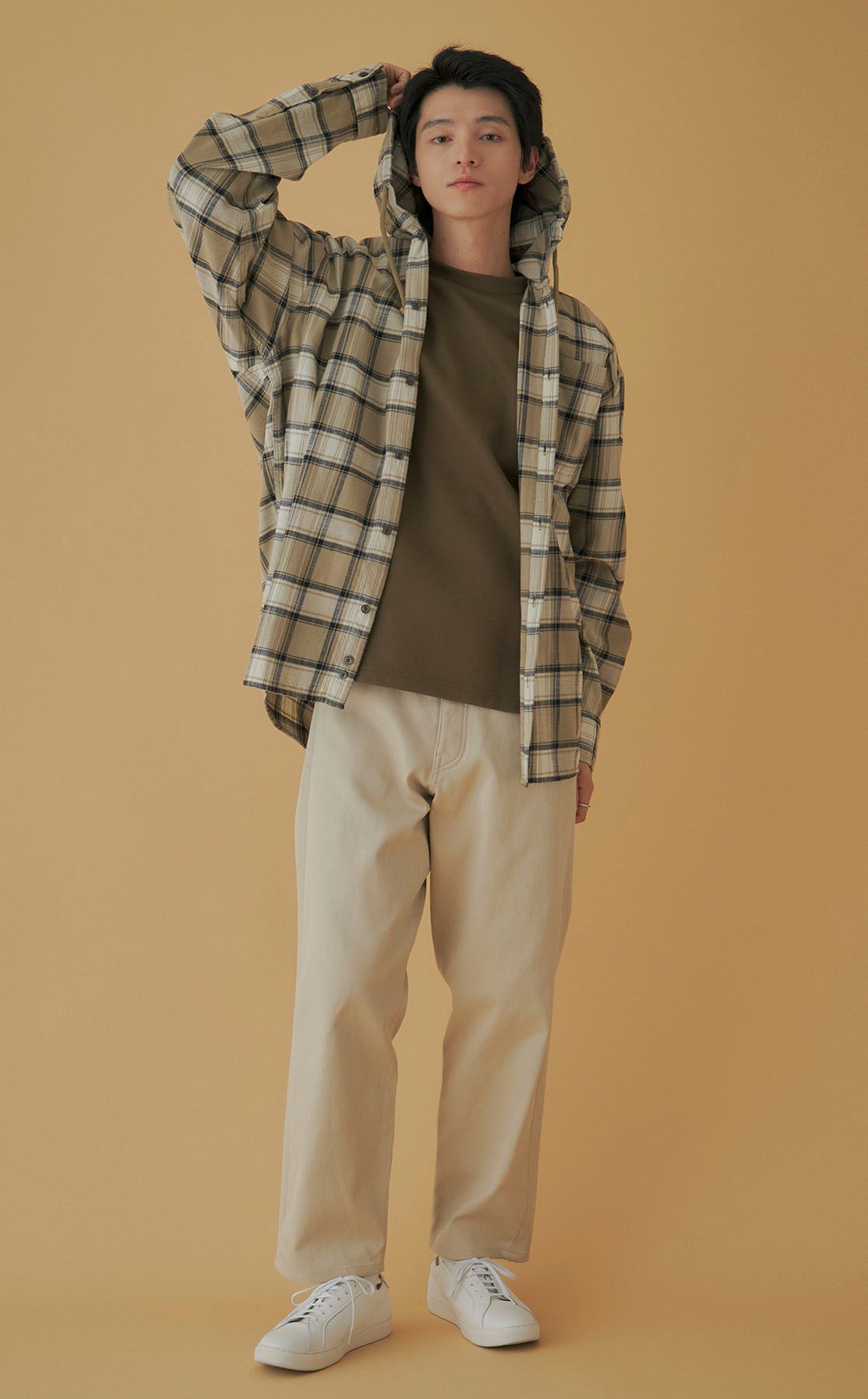 Ki-ta DIESEL 新作 シャツ フーディー DIESEL｜チェックフーディシャツ