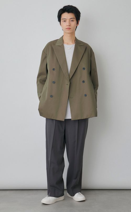 コットンワッフルTシャツ