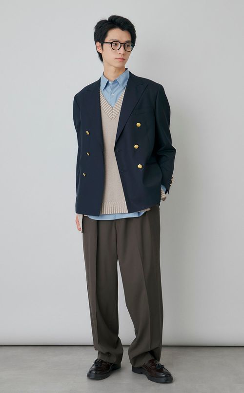 ウールダブルブレザーClassic