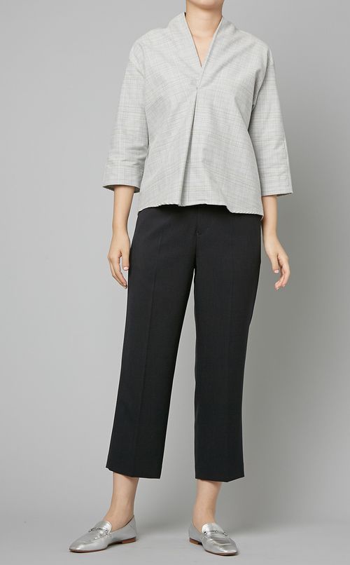 ストレッチクロップドパンツ