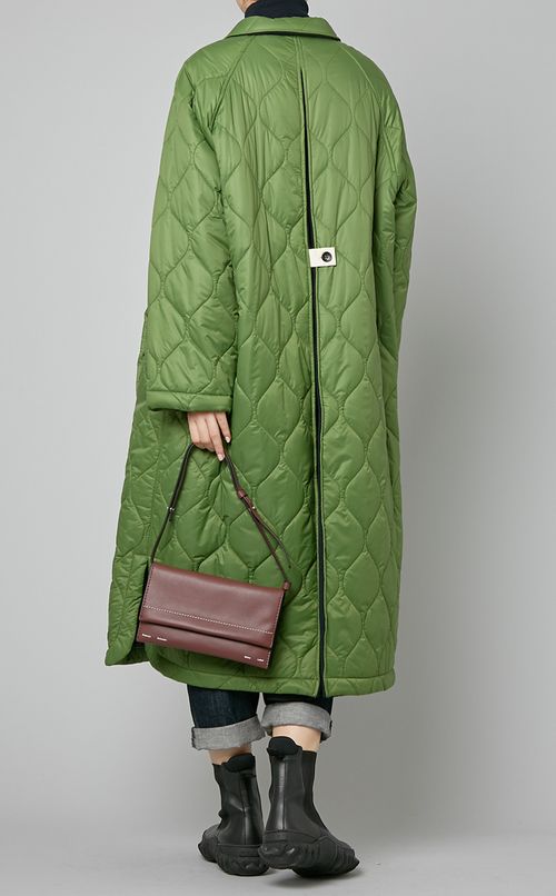 テーラードキルティングコート