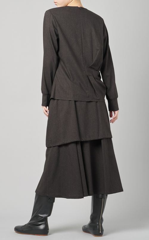 ドレープデザインブラウス