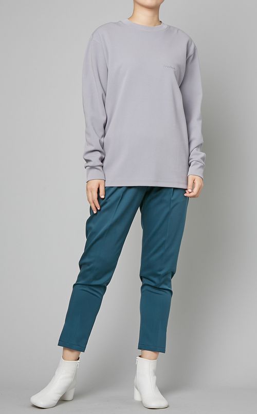 バックプリントプルオーバー