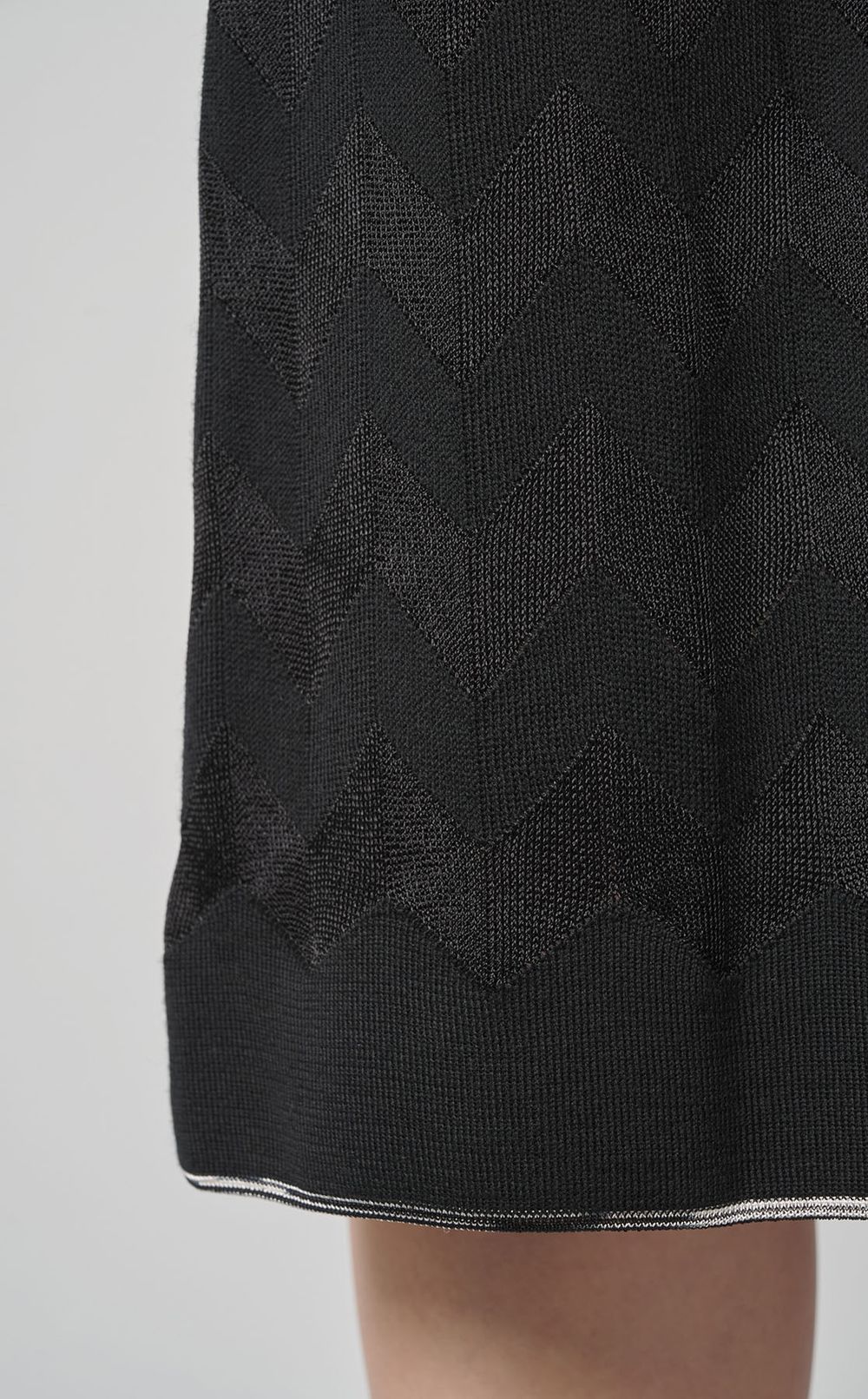 ノースリーブニットワンピース