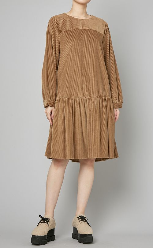 ベルテッドティアードワンピース