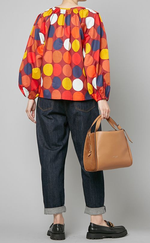 KNOTTミディアムレザートートバッグ