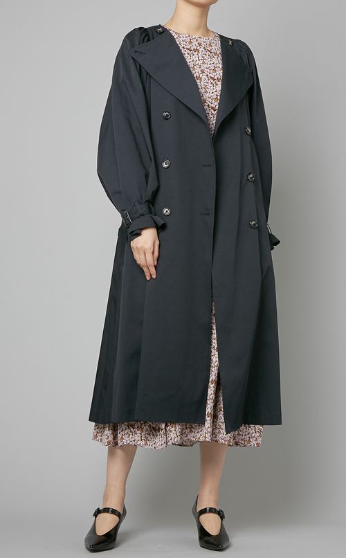 シフォンプリントワンピース