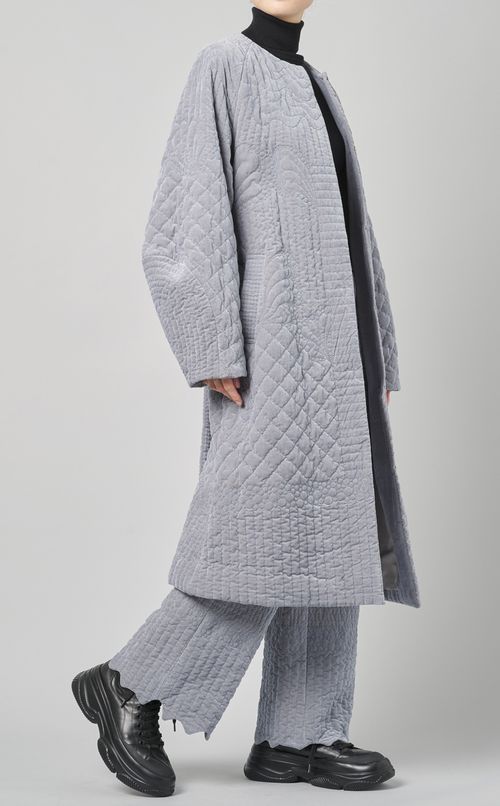 キルティングパンツ