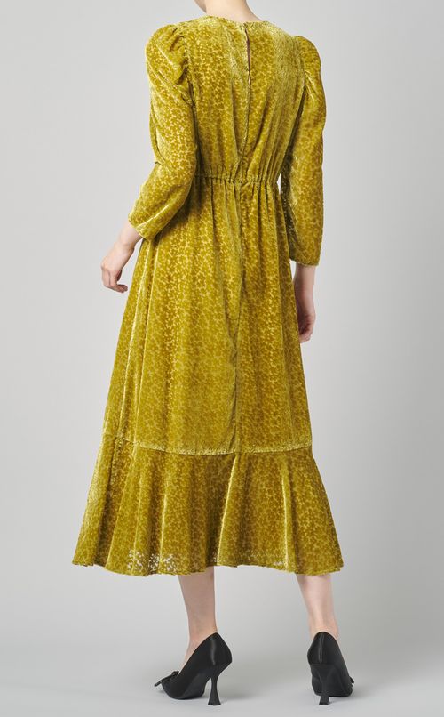 ペプラムヘムワンピース