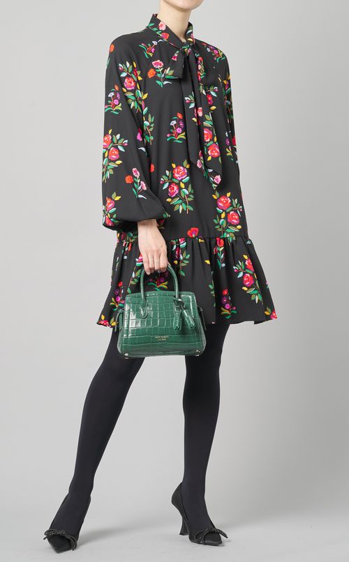 KNOTTミニレザーサッチェルバッグ