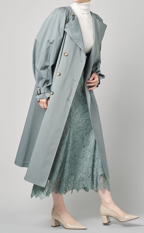 モールレースロングスカート