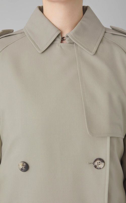 ウールオーバーサイズトレンチコート