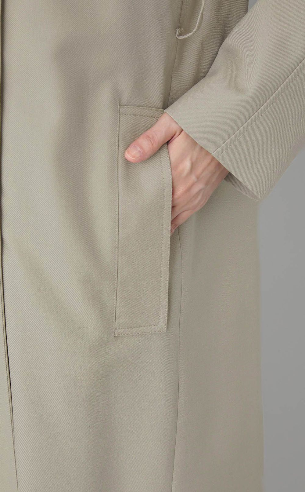 ウールオーバーサイズトレンチコート