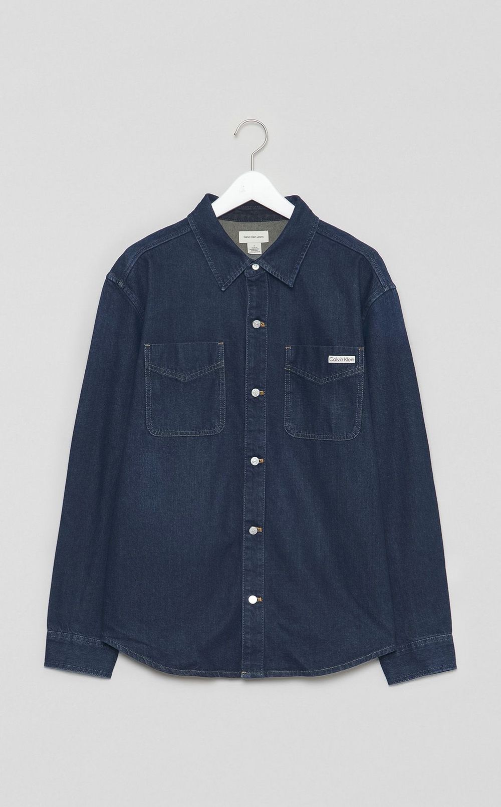 ダブルポケットデニムシャツ