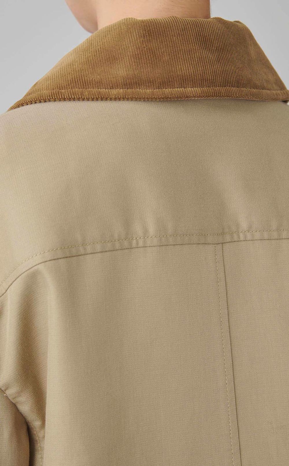 クロップドコンビジャケット