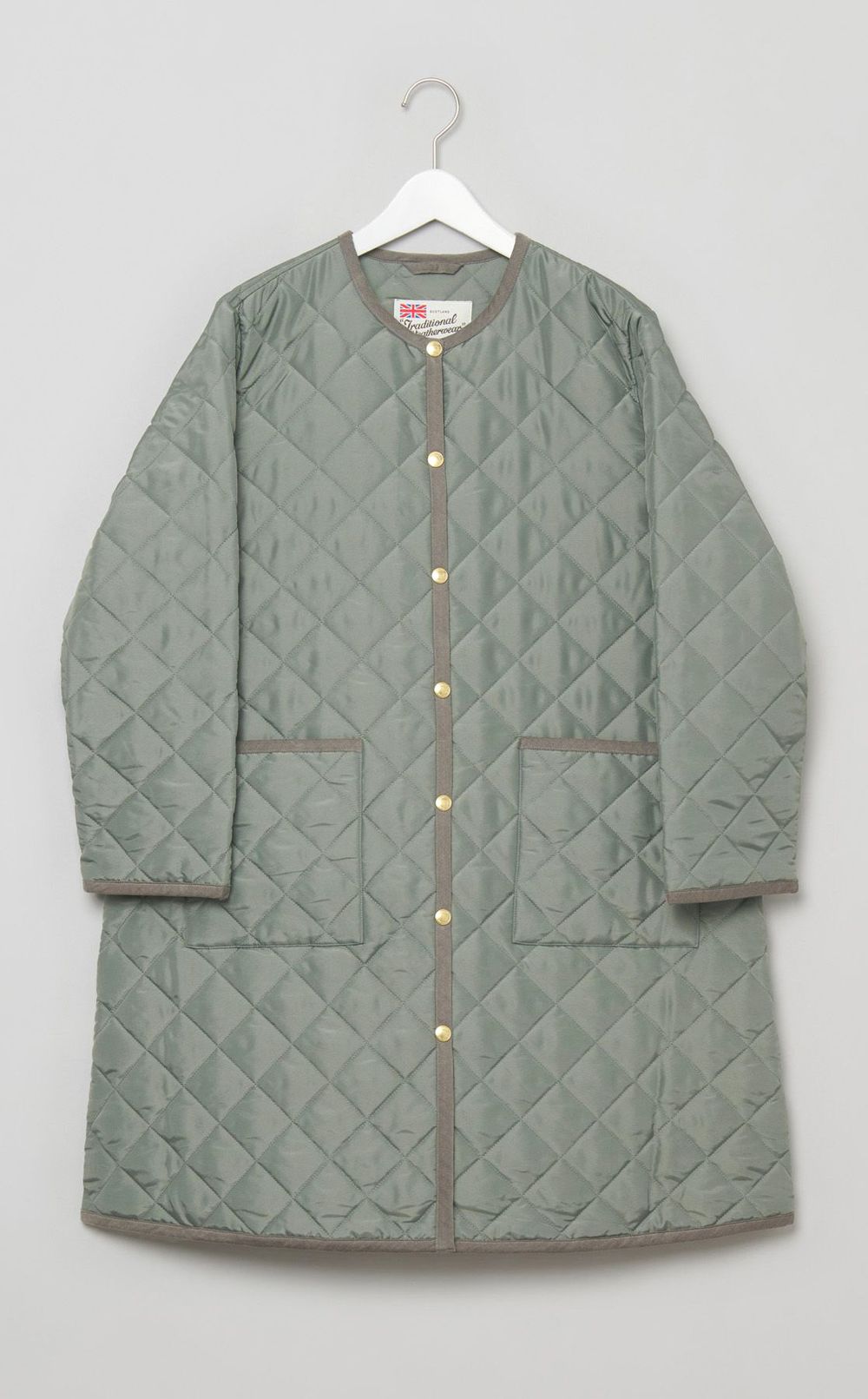 ARKLEY キルティングロングコート