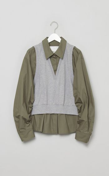 シャツベストコンビシャツ