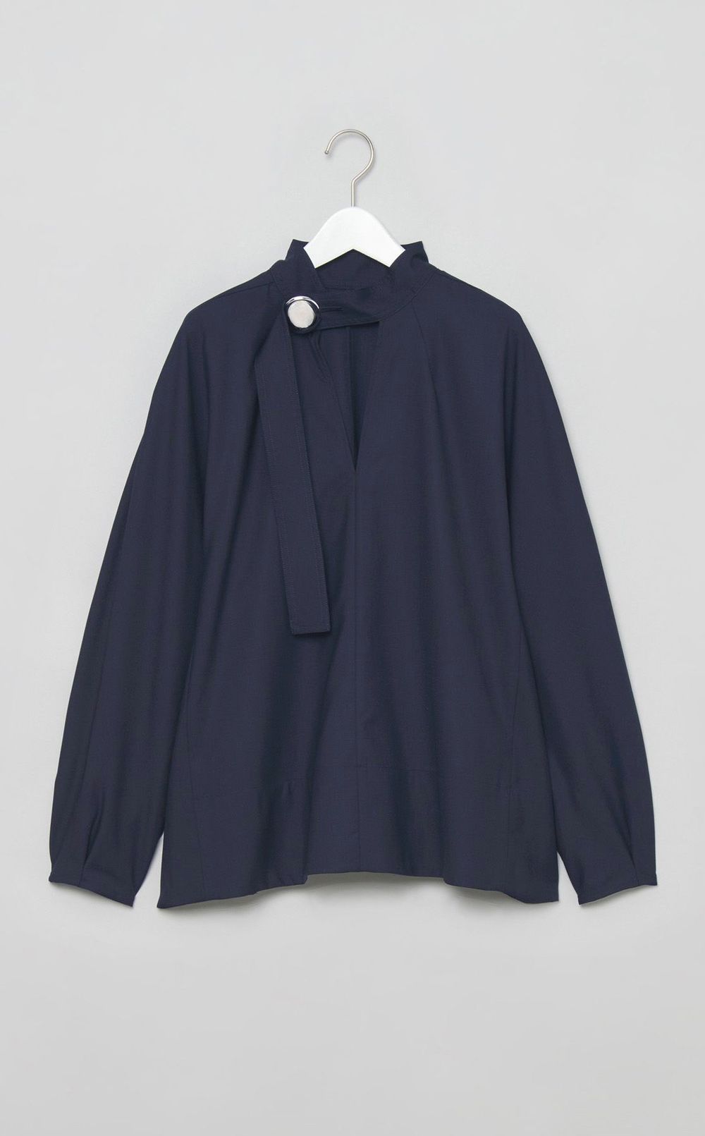 HEPBURNライトウールブラウス