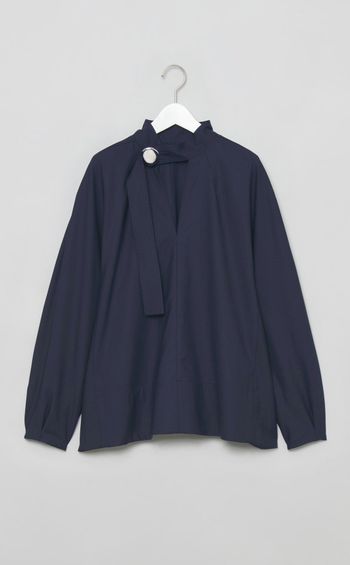 HEPBURNライトウールブラウス