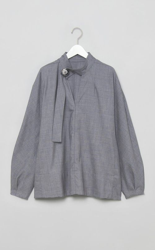 HEPBURNライトウールブラウス