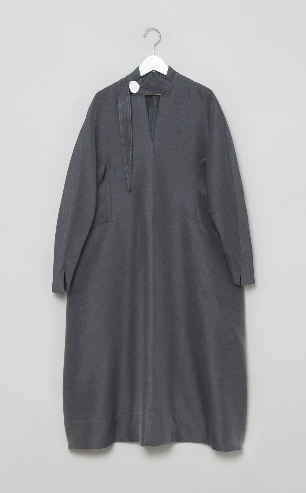 ELIANAウール混ロングワンピース