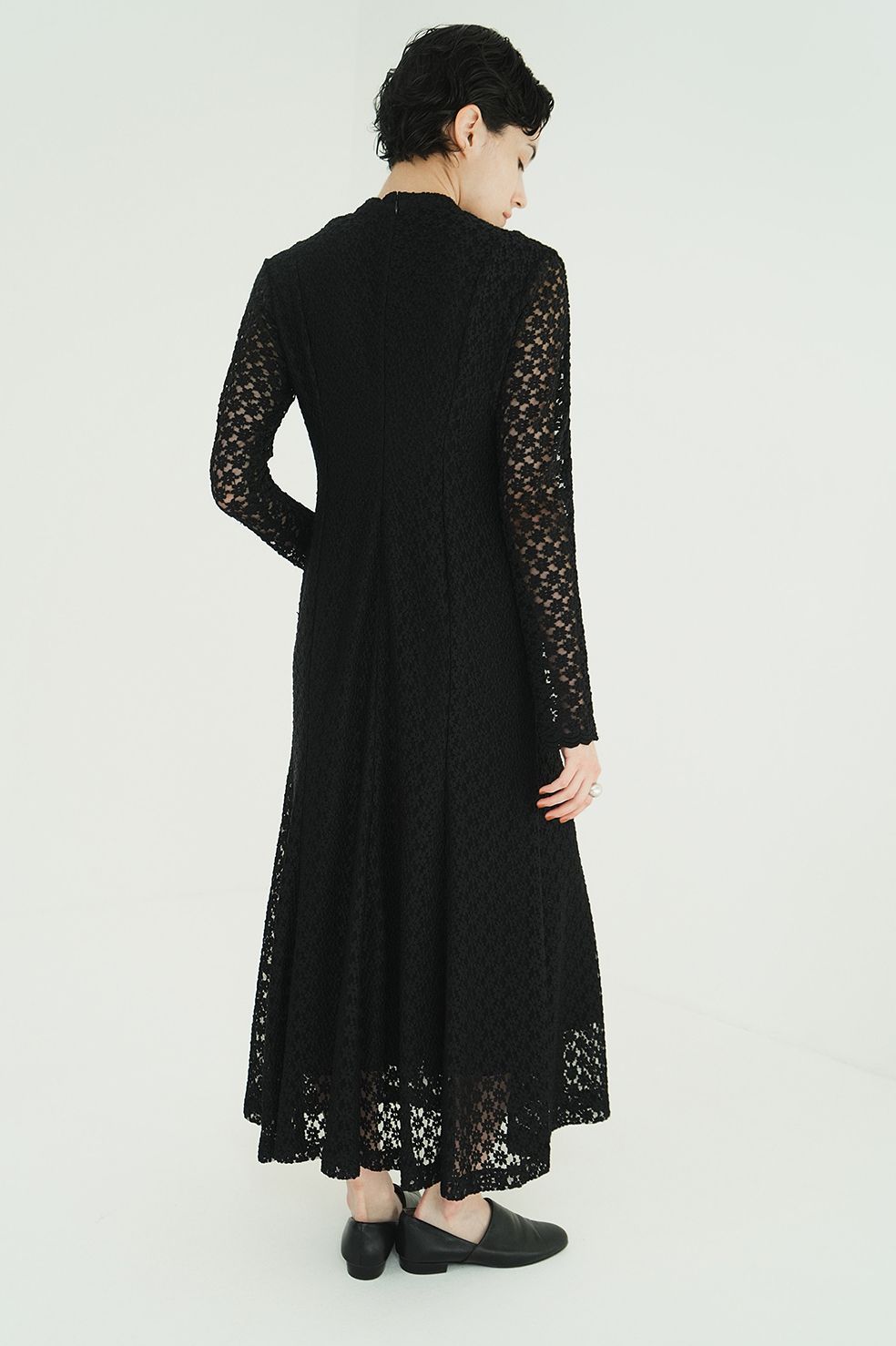 3D フラワーレースワンピース