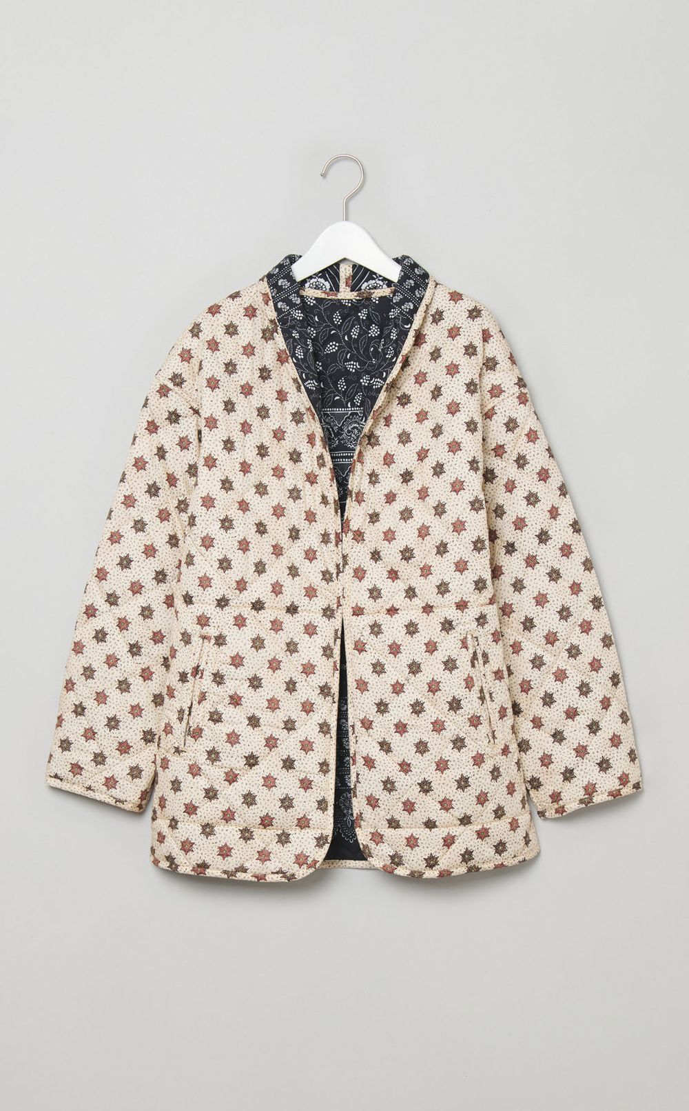 リバーシブルプリントブルゾン