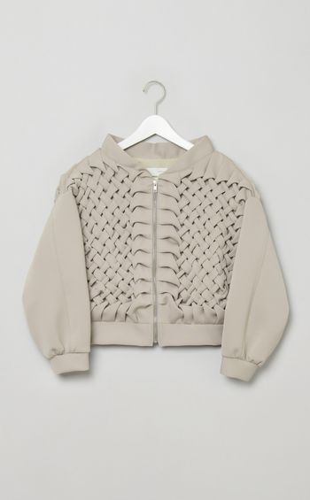 【reADdress】チューブディテールブルゾン